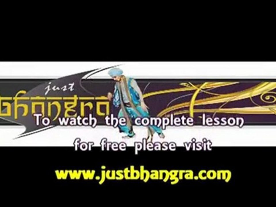 Bhangra Steps Lesson 2 - Bhangra Classes Online School (JustBhangra.com)