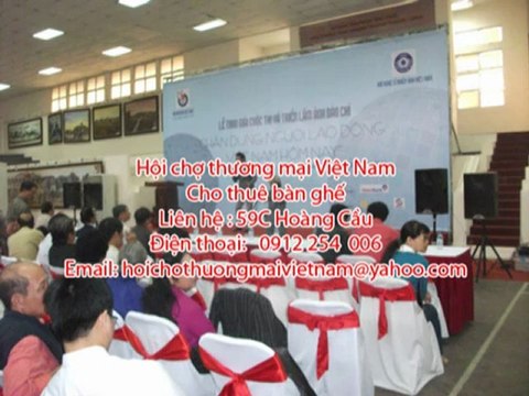 Dịch vụ cho thuê bàn tròn, bàn tiệc, ghế tiệc 0912 254 006