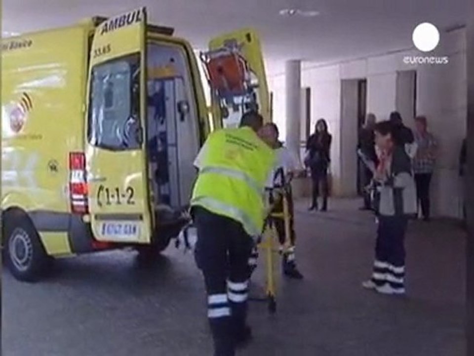 Tourists injured in gas leak on Canary Islands.