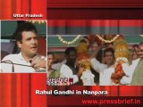 Rahul Gandhi at Nanpara, U.P challenges Mayawati’s stand on MGNREGA