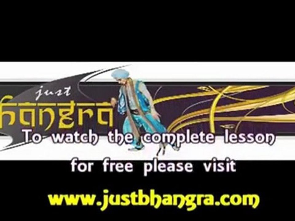 Bhangra Steps Lesson 1 - Bhangra School Online Classes (JustBhangra.com))
