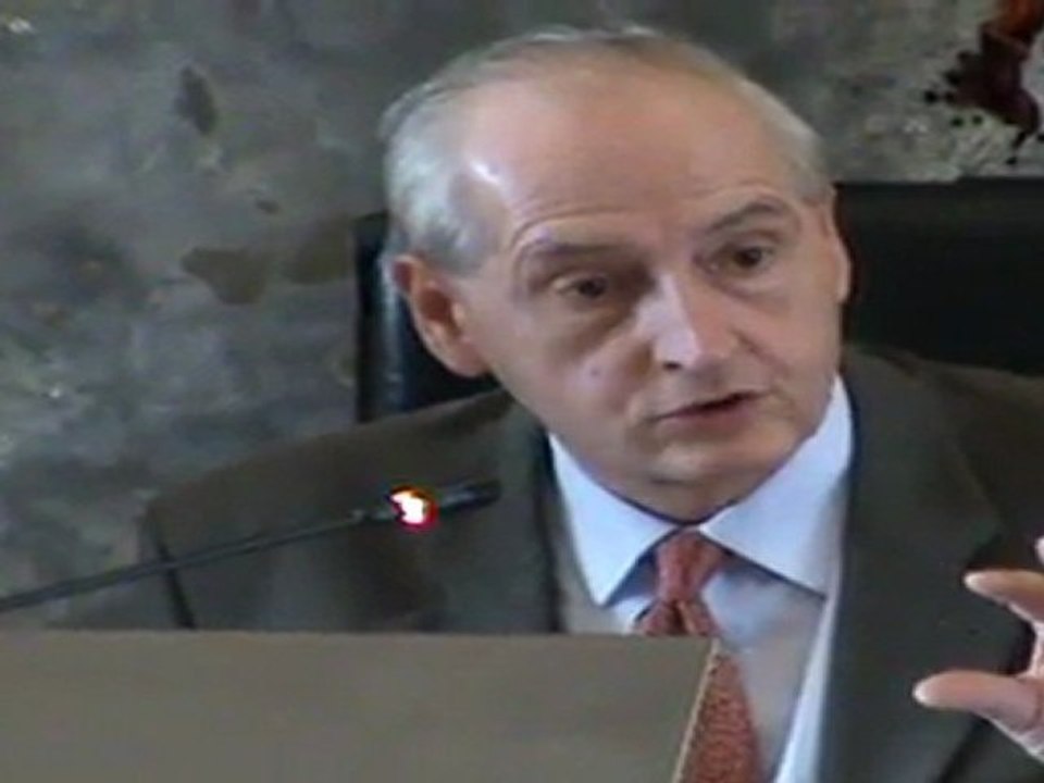 Présentation du rapport d'activité des services de l'Etat en Ile-et-Vilaine par Michel Cadot