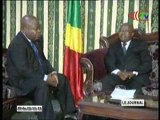 L’ambassadeur du Gabon au Congo reçu par le Président du CSLC