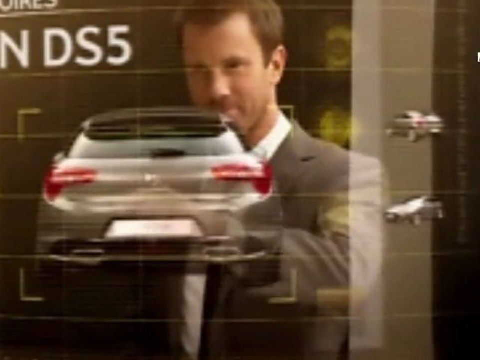 La nouvelle Citroën DS5 (accessoires en vidéo)