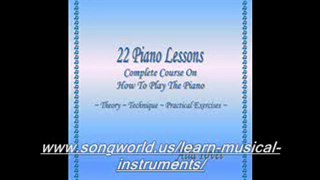7 important piano chords