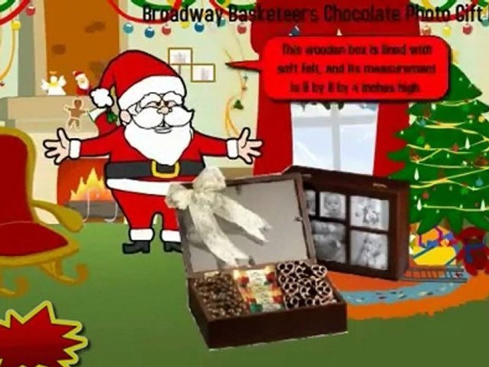 Best Christmas Gifts | Broadway Basketeers Chocolate Photo Gift Box | Best of Christmas Gifts 2012