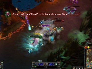 League of Legends - Fail d'un gank level 2