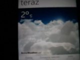 Pogoda HTC 7 Mozart z Windows Phone