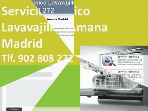 Reparación lavavajillas Amana Madrid - Tlf. 902 808 272