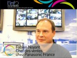 Vu sur APS 2011 | Une gamme pour démystifier le numérique et l’IP | Fabien Noyant, chef des ventes chez Panasonic France