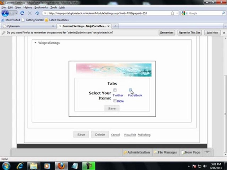 Mojoportal Development