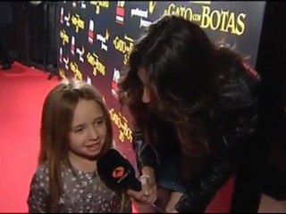 Patricia en la premier: El gato con botas