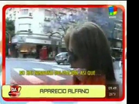 Pronto.com.ar Graciela Alfano en DA