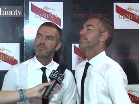 Dsquared2 Men: Designer at Work Spring 2012 Milan | FTV