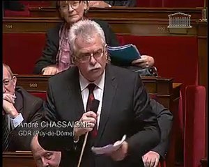 Fralib : question au gouvernement d'André Chassaigne
