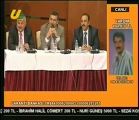 İBRAHİM TATLISES, KANAL URFA'YA TELEFONLA BAĞLANDI 23.11.2011