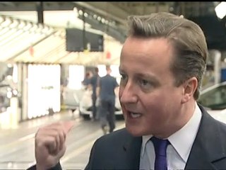 DAVID CAMERON: 'Pensions strikes are irresponsible'