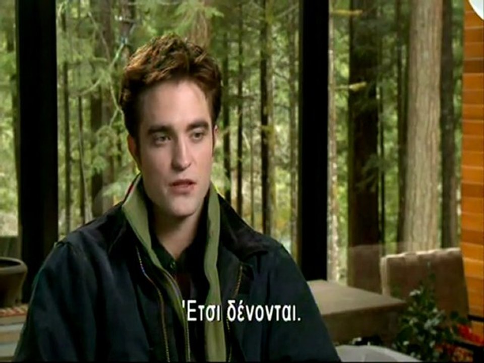 Ο Ρόμπερτ Πάτινσον μιλάει για την "Χαραυγή - Μέρος Ι"