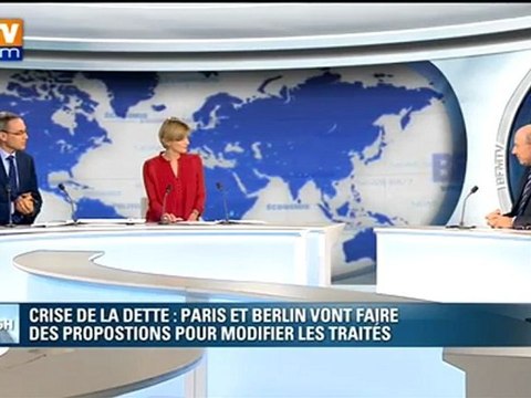 Zone euro : sommet Merkel-Sarkozy-Monti