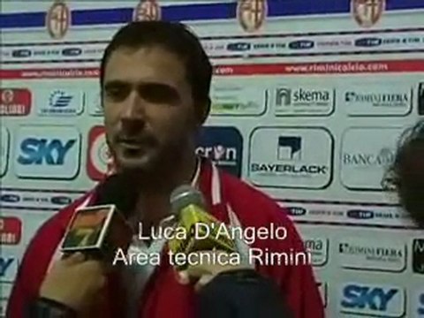 Altarimini Luca D'Angelo post Rimini Salernitana