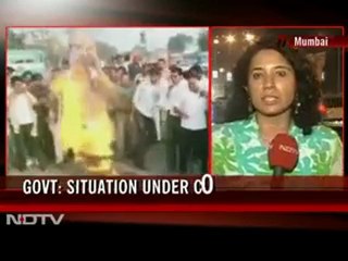 Pawar slapped: NCP workers hold protests in Maharashtra