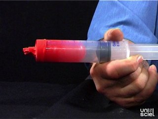 Modèle expérimental de la respiration humaine