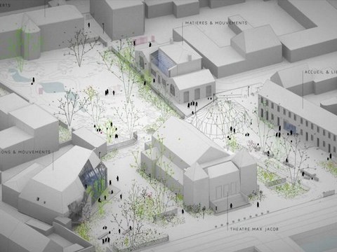 Le projet architectural du futur Pôle Max Jacob