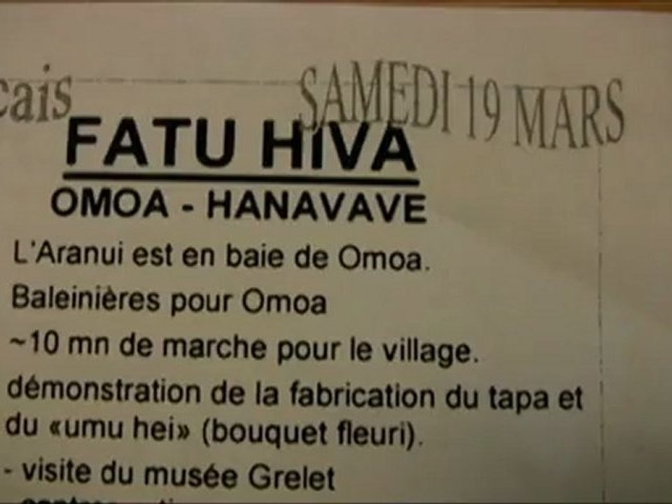 Fatu Hiva  (Omoa-Hanavave)