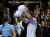ROGER FEDERER vs Mardy Fish, MATCH POINT,(6-3 , 3-6 , 6-3), Copa Masters 2011