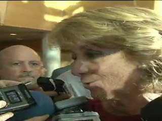 Aguirre, sobre el cese de Granados: "El PP no es un partido leninista"