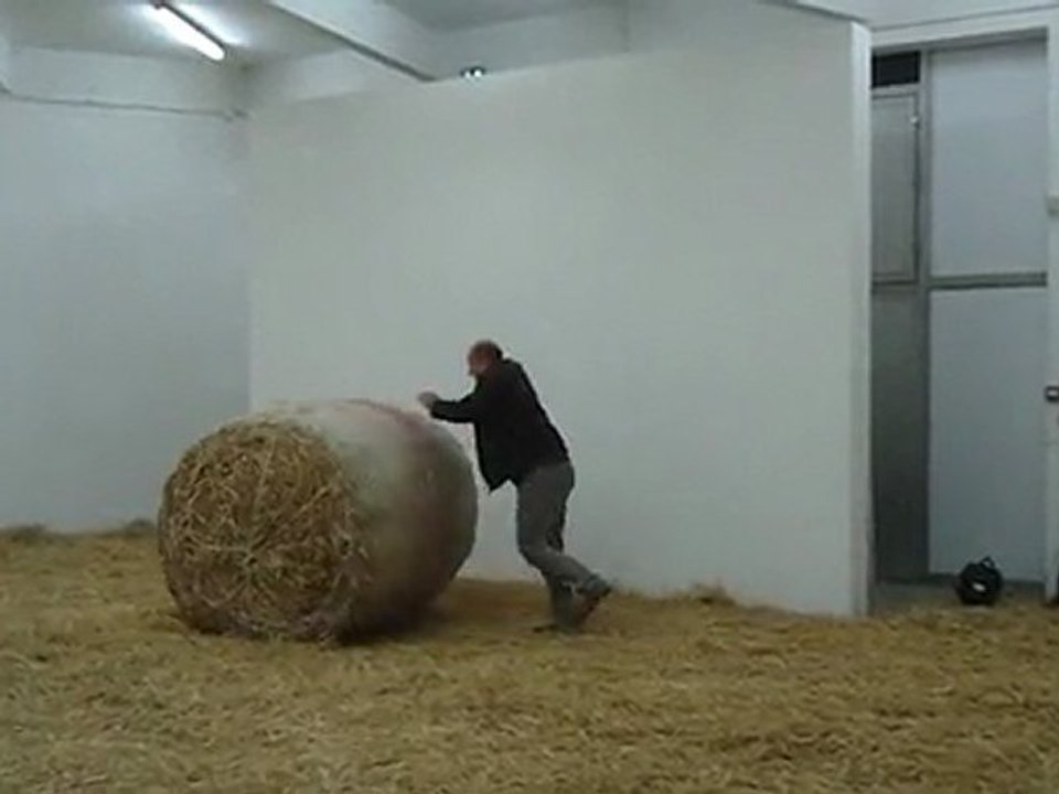 Meule 2 Foin, installation interactive à Gamerz 2011