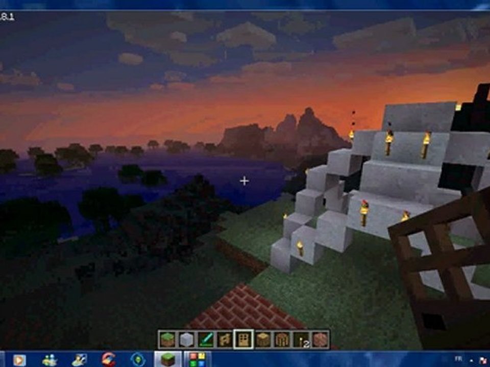 minecraft maison,tour eiffel