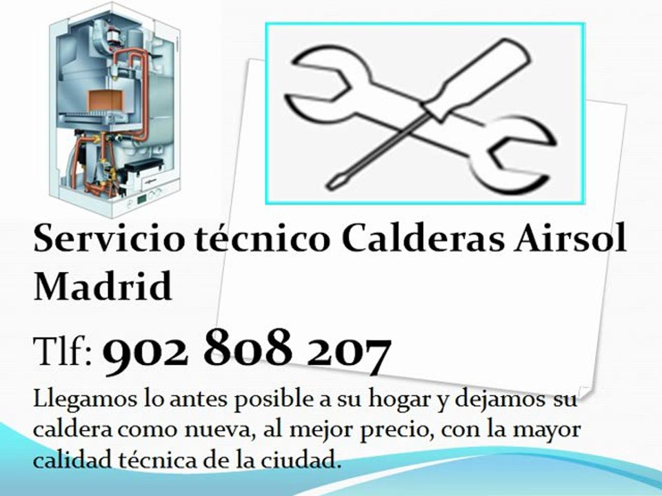 Servicio técnico  AIRSOL Madrid