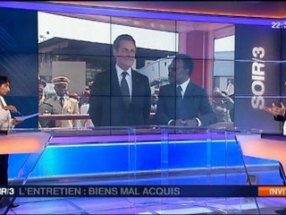 Ali  bongo et ses valises 2011-11-24