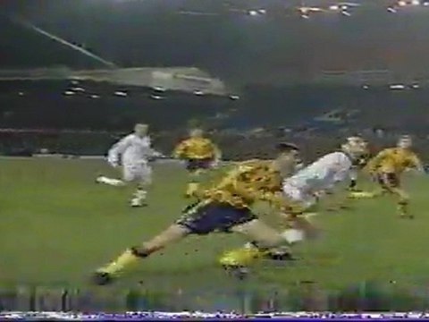 Leeds v Arsenal FA Cup (25.1.93 - 5 mins highlights + FIRST HALF of replay 3.2.93)