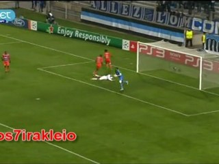 Μαρσέιγ-Ολυμπιακός 0-1HIGHLIGHTS  # 23/11/2011