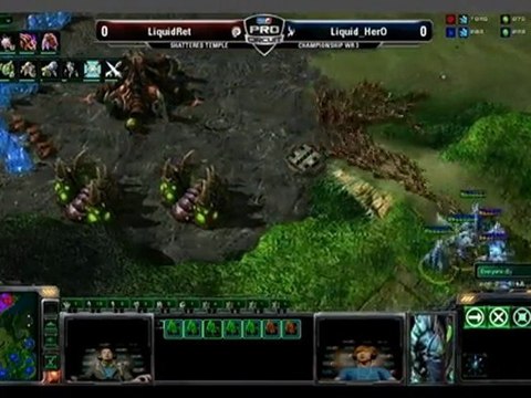 MLG Providence 2011 - Game 1 & 2 - Liquid`Ret (Z) VS Liquid`Hero (P)