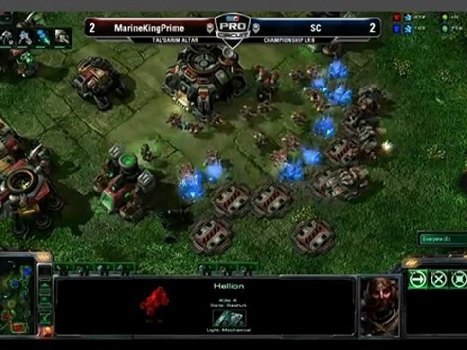 MLG Providence 2011 - Game 1 2 3 & 4 - Prime MarineKing (T) VS Col.MVP SC (T)