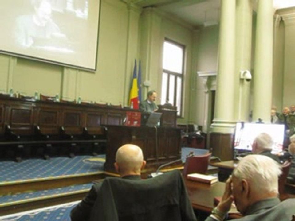 Prof Octavian Roske si acad Dan Berindei despre Encicolpedia regimului comunist