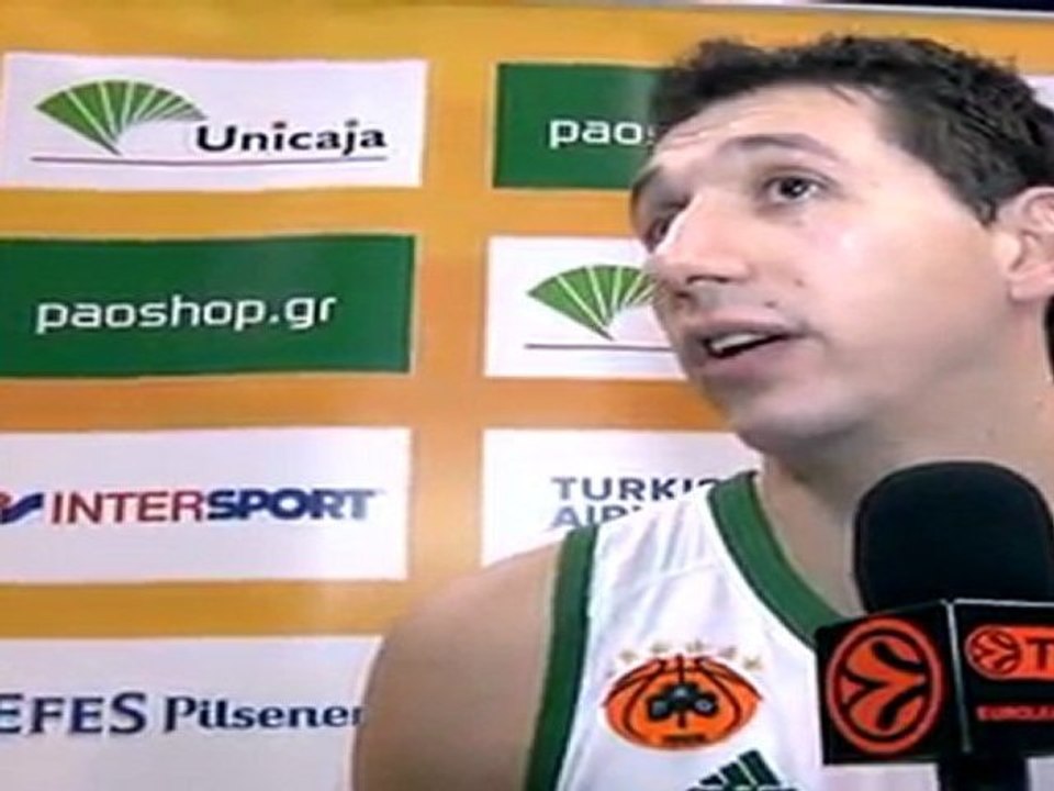 Player of the Game: Diamantidis, Panathinaikos