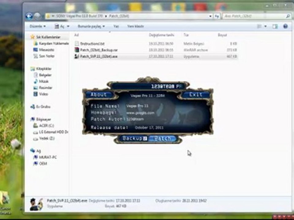 Sony Vegas Pro 11 Nasıl Yüklenir ( How to upload )