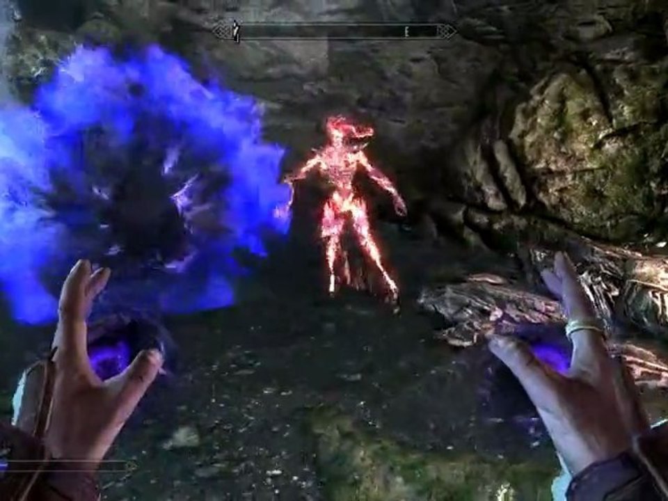 The Elder Scrolls V  Skyrim  : Video-Test (2/2)