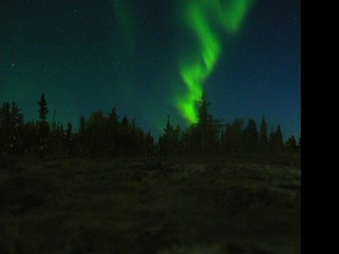 オーロラ スライド イエローナイフ 2011/09/13 未明