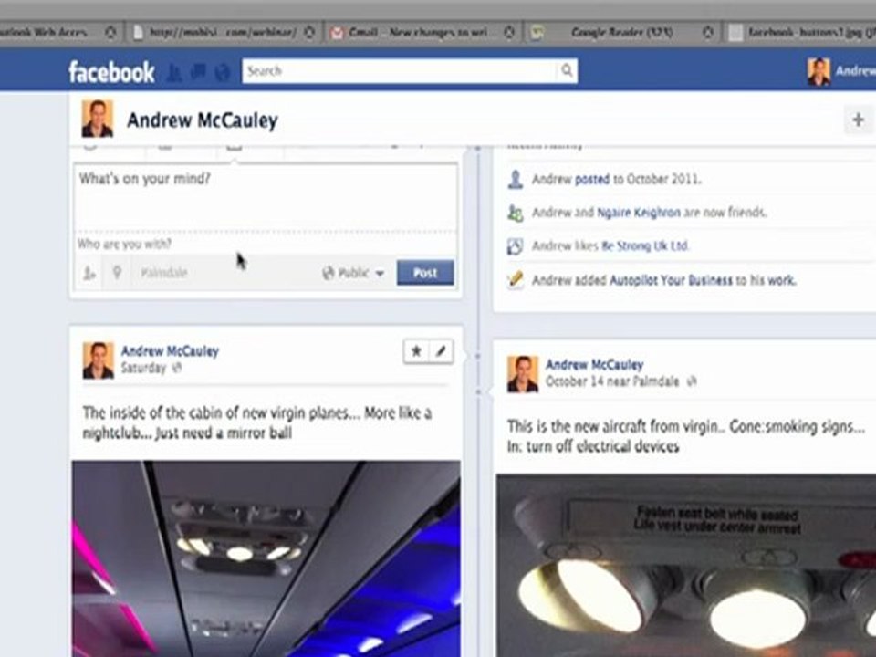 Facebook timeline tips #7-Status Updates