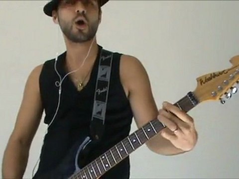 Maroon 5 - Moves Like Jagger - Live Guitar Cover - One Shot Impro by Menjesbi