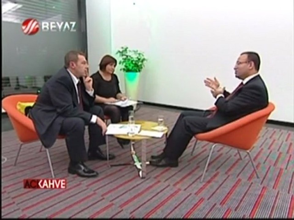 Beyaz TV - AcıKahve Programı - Bekir Bozdag Roportajı - CANLI YAYIN