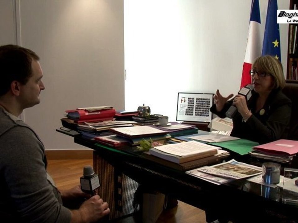 Interview Exclusive de Marie-Anne Montchamp - www.bloghandicap.com - La Web TV du Handicap