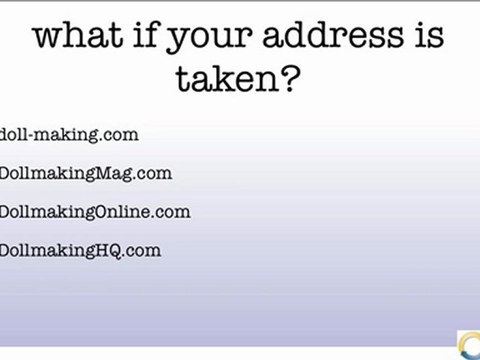 How to choose a website address for your magazine