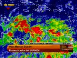 Se esperan precipitaciones fuertes en Bolívar, Amazonas, Táchira, Mérida y sur del Zulia
