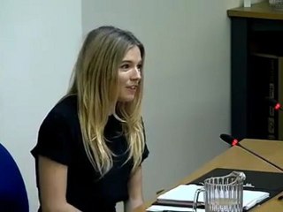 Leveson Inquiry Sienna Miller